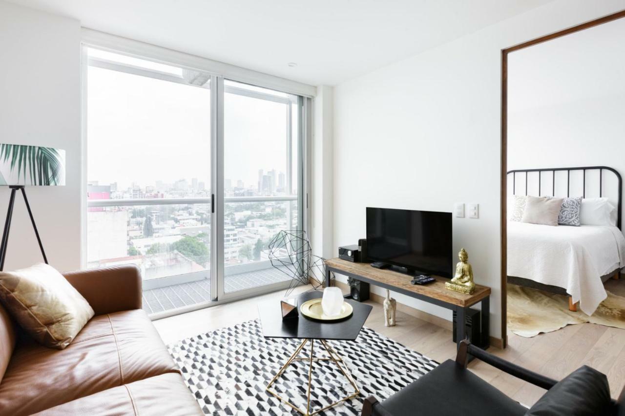 Departamento En Polanco Con Impresionante Vista A La Ciudad Gym - Pool - Parking Apartment Мексико Сити Екстериор снимка